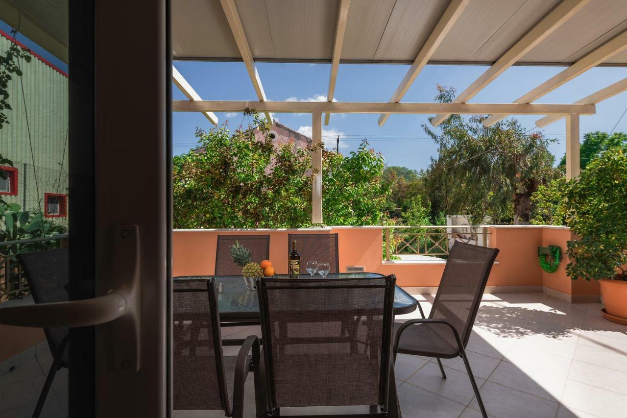 Corfu Villa Potamaki Kompitsion Exterior photo
